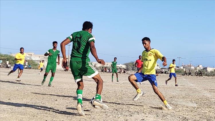 الجزيرة بير علي يحلق للدور الثاني على حساب النصر غيضة البهيش بهدف